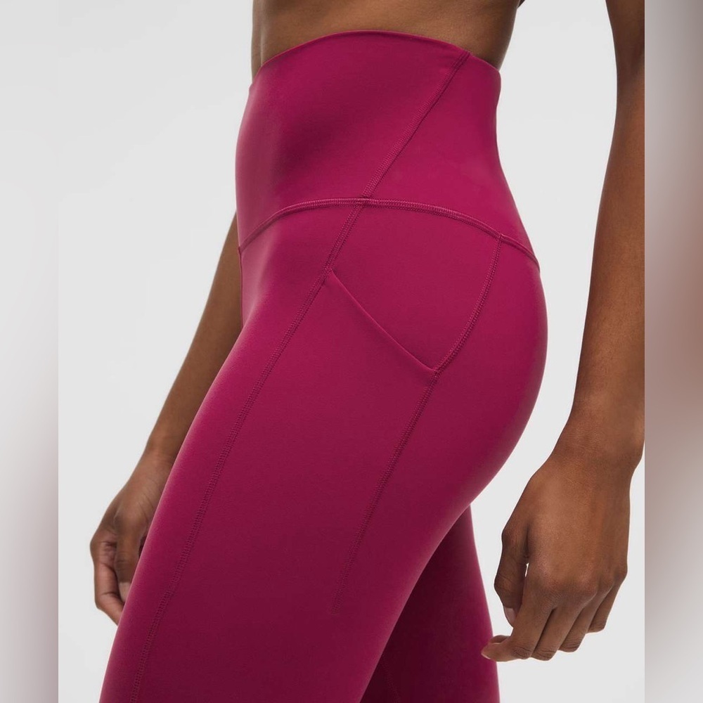 NWT Lululemon Align High-Rise Pant with Pockets 25"
Magenta Smoke size 2 - Picture 10 of 12